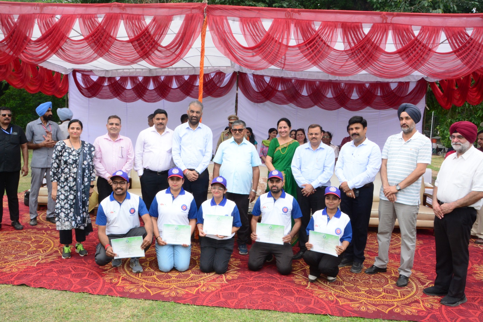 As part of the celebration of Van Mahotsav 2025 by UT Chandigarh, a special drive was organized at Government College of Education here today